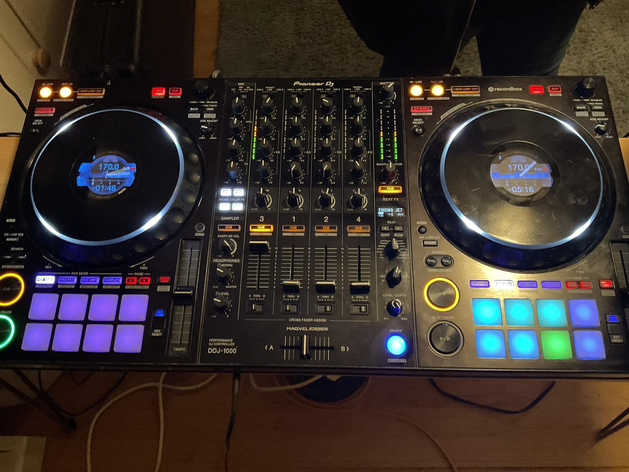 My old set up; pioneer XDJ-XZ with two CDJ-2000