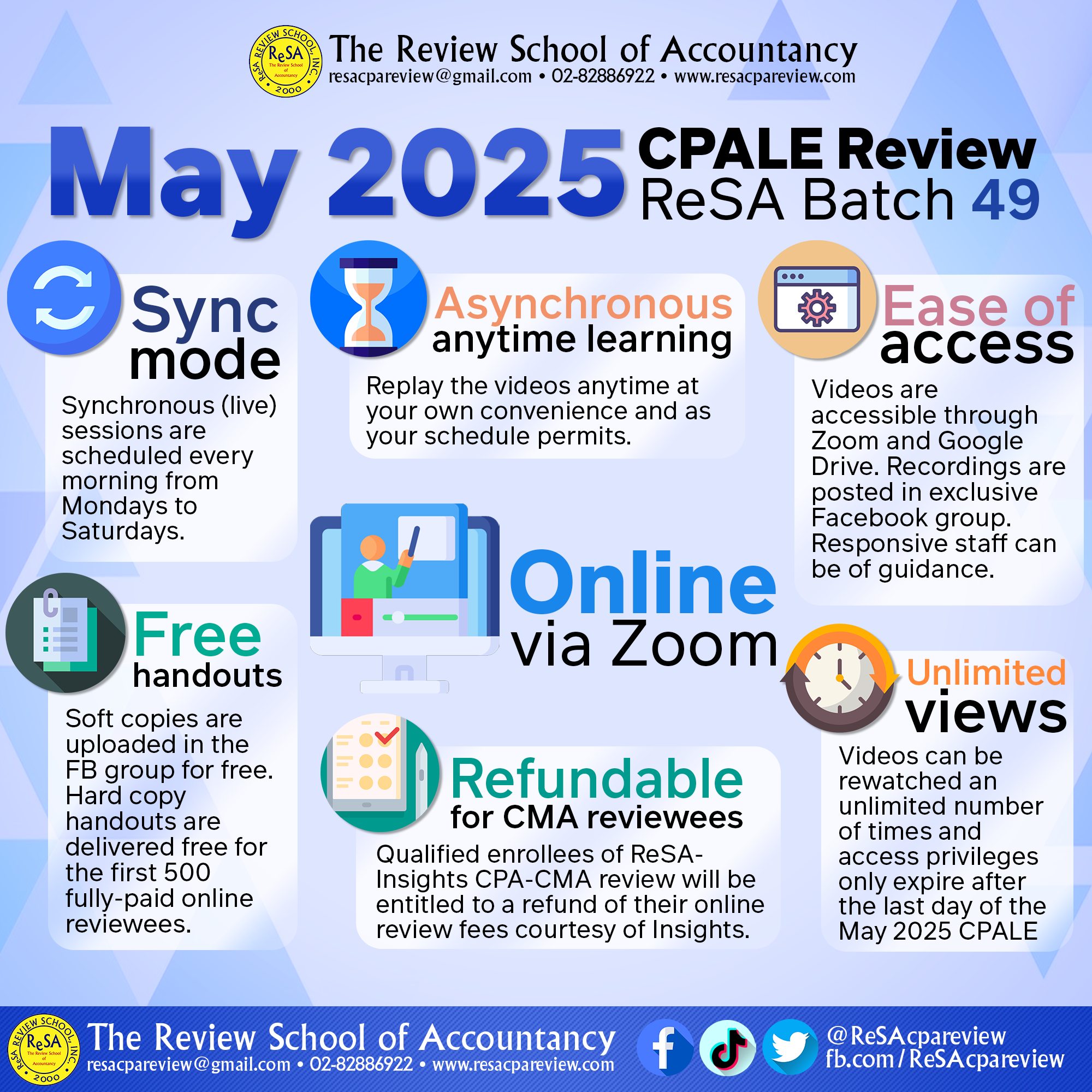 Resa Review School of... - Resa Review School of Accountancy