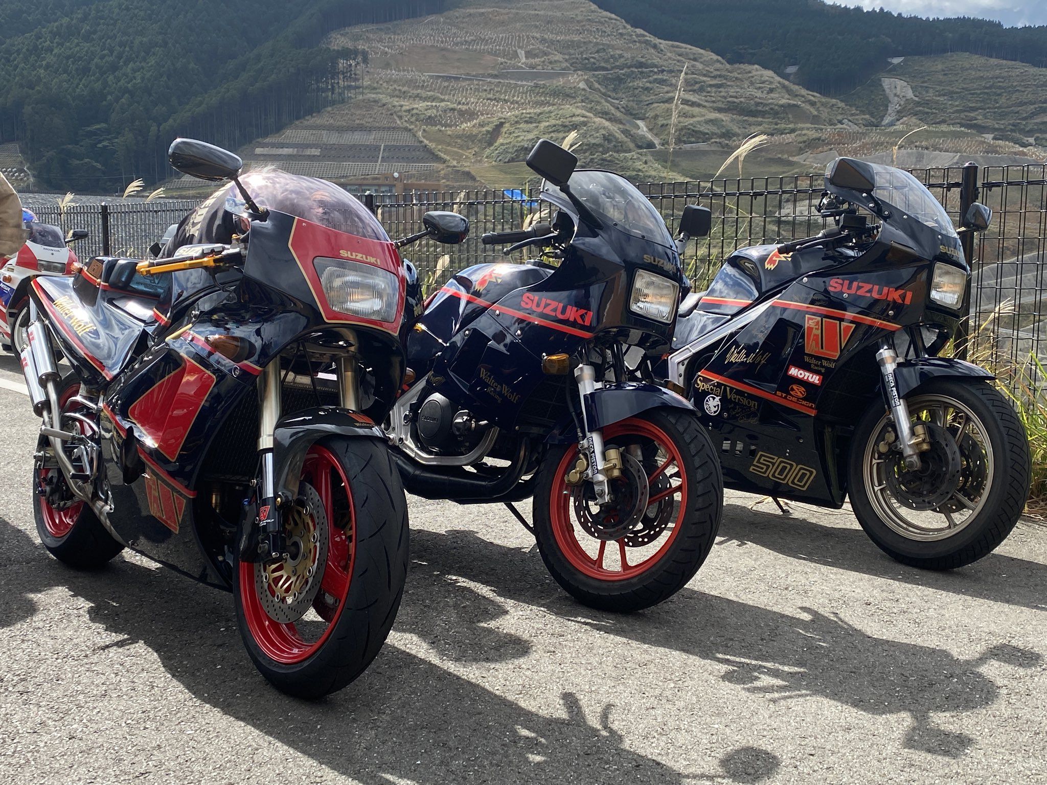 Stunning Walter Wolf RG500 bike