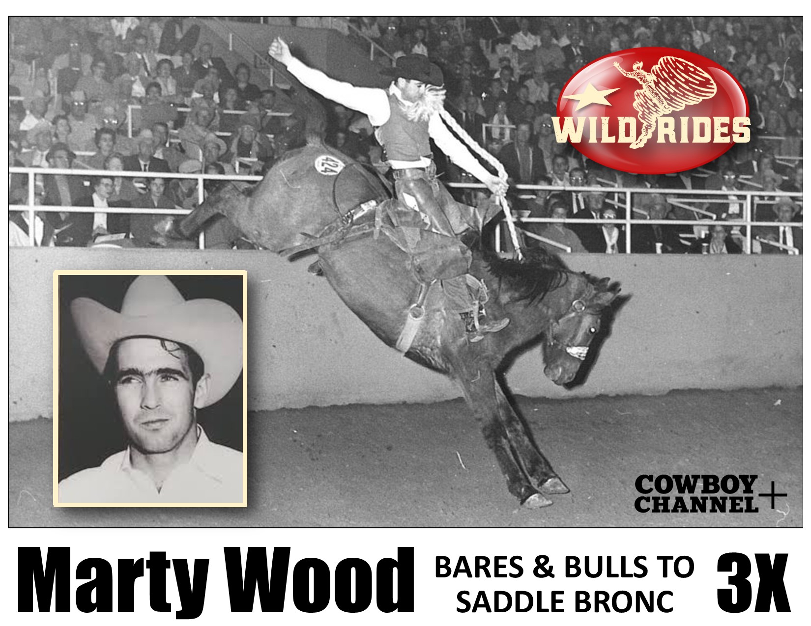 Wild Rides TV - Marty Wood, who began his rodeo career as... | Facebook