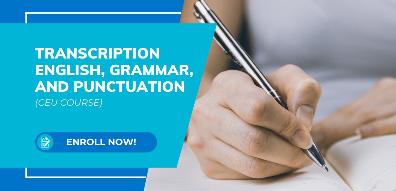 BlueLedge - CEU COURSE! Our Transcription English,...