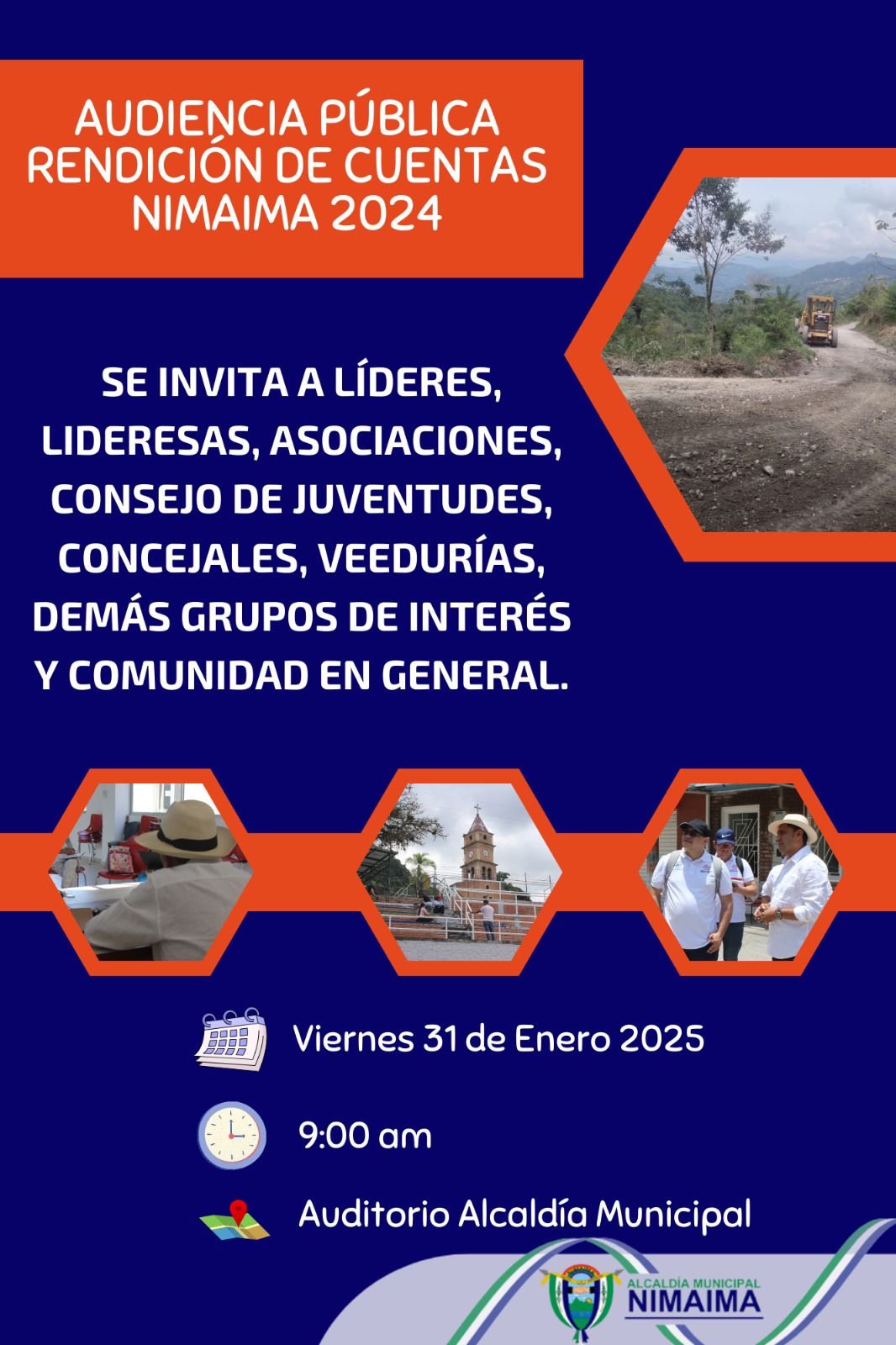 🔹 INVITACIÓN A LA RENDICIÓN... - Nimaima Alcaldía Municipal | Facebook