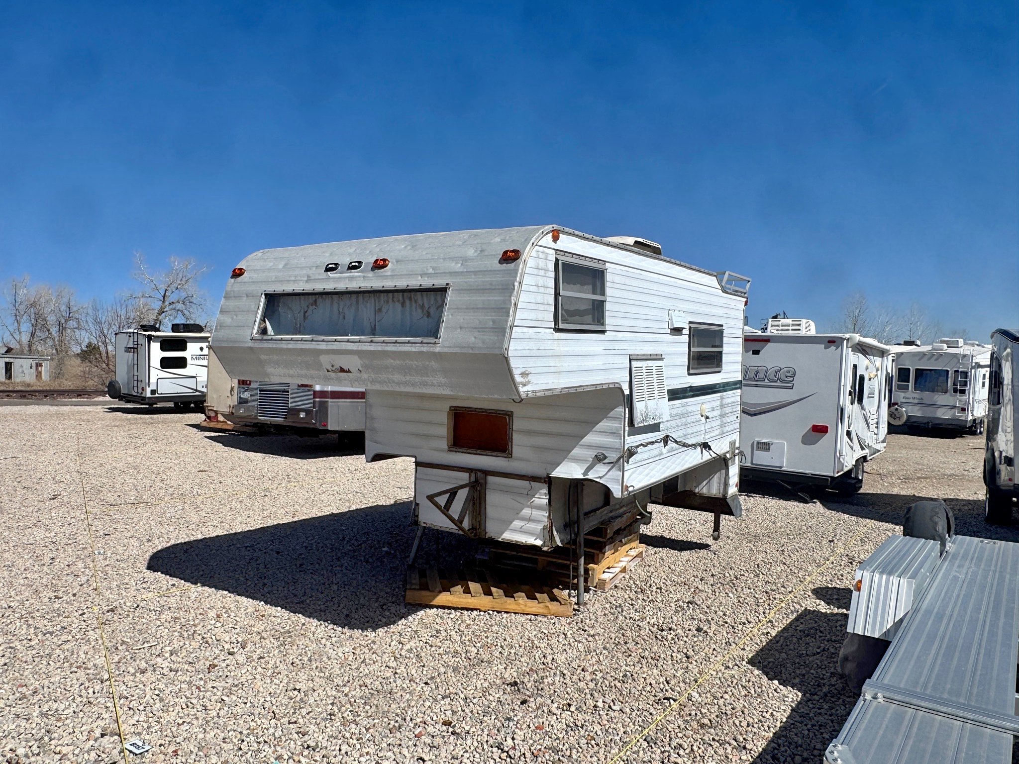 1971 Mitchell and sons pickup bed camper - RVs & Campers - Denver