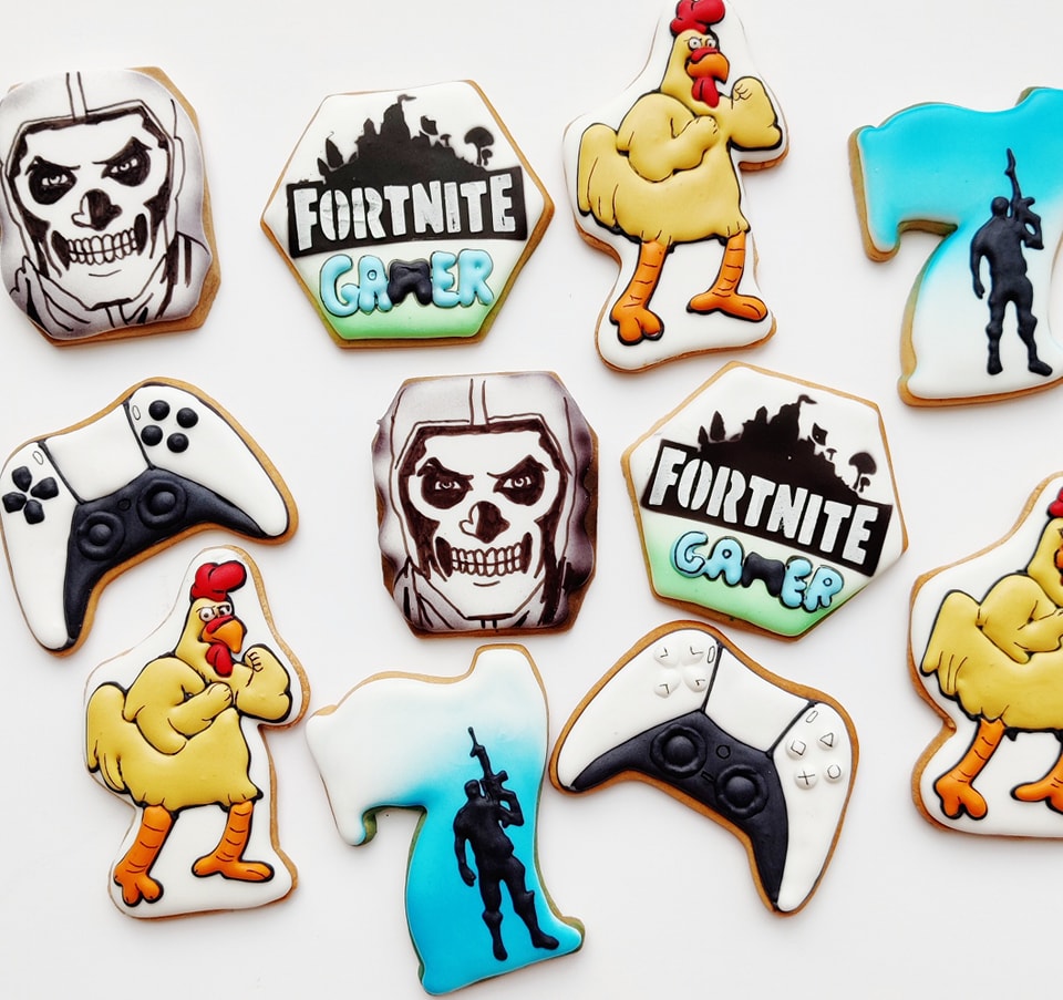 Happy birthday Tedi 🥳❤️😘 #fortnite #fortnitecookies #handmadewithlove #birthdayboy #icingcookies
