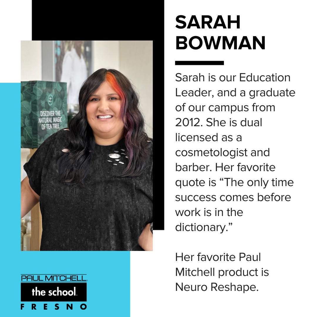**MEET THE TEAM** Our... - Paul Mitchell the School Fresno | Facebook