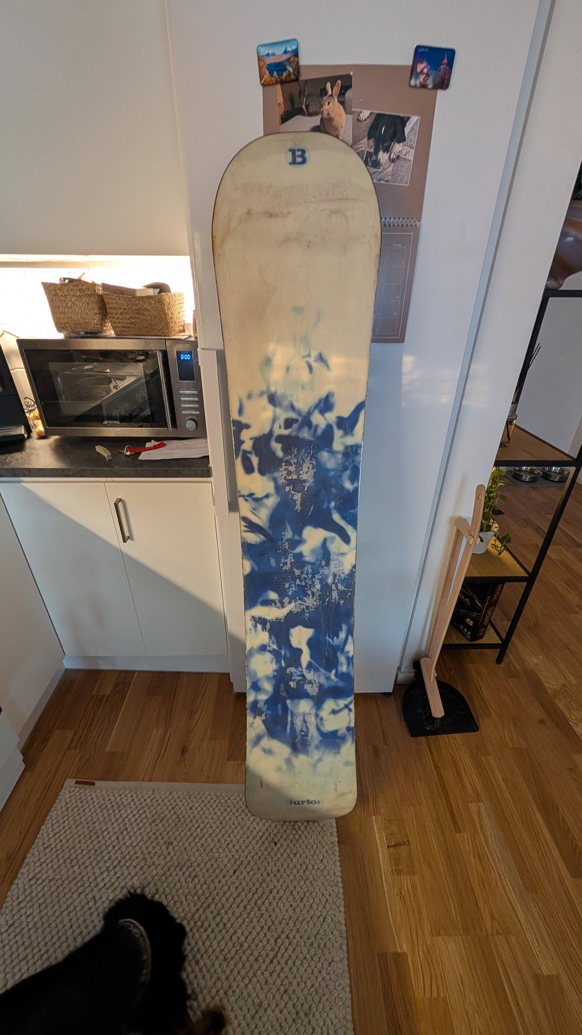 Johan's pro model 162 snowboard history