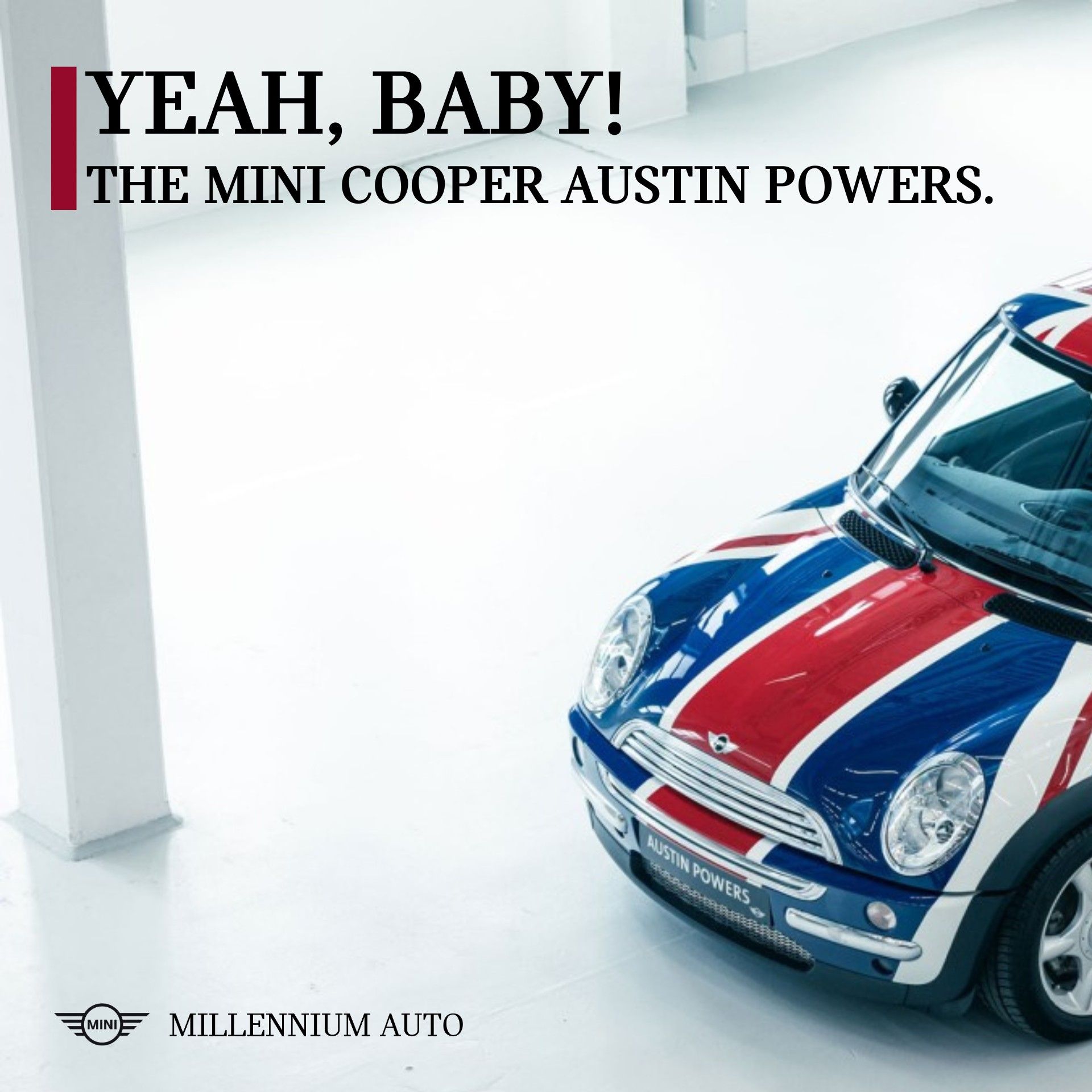 🇬🇧YEAH, BABY! THE MINI COOPER... - MINI Millennium Auto