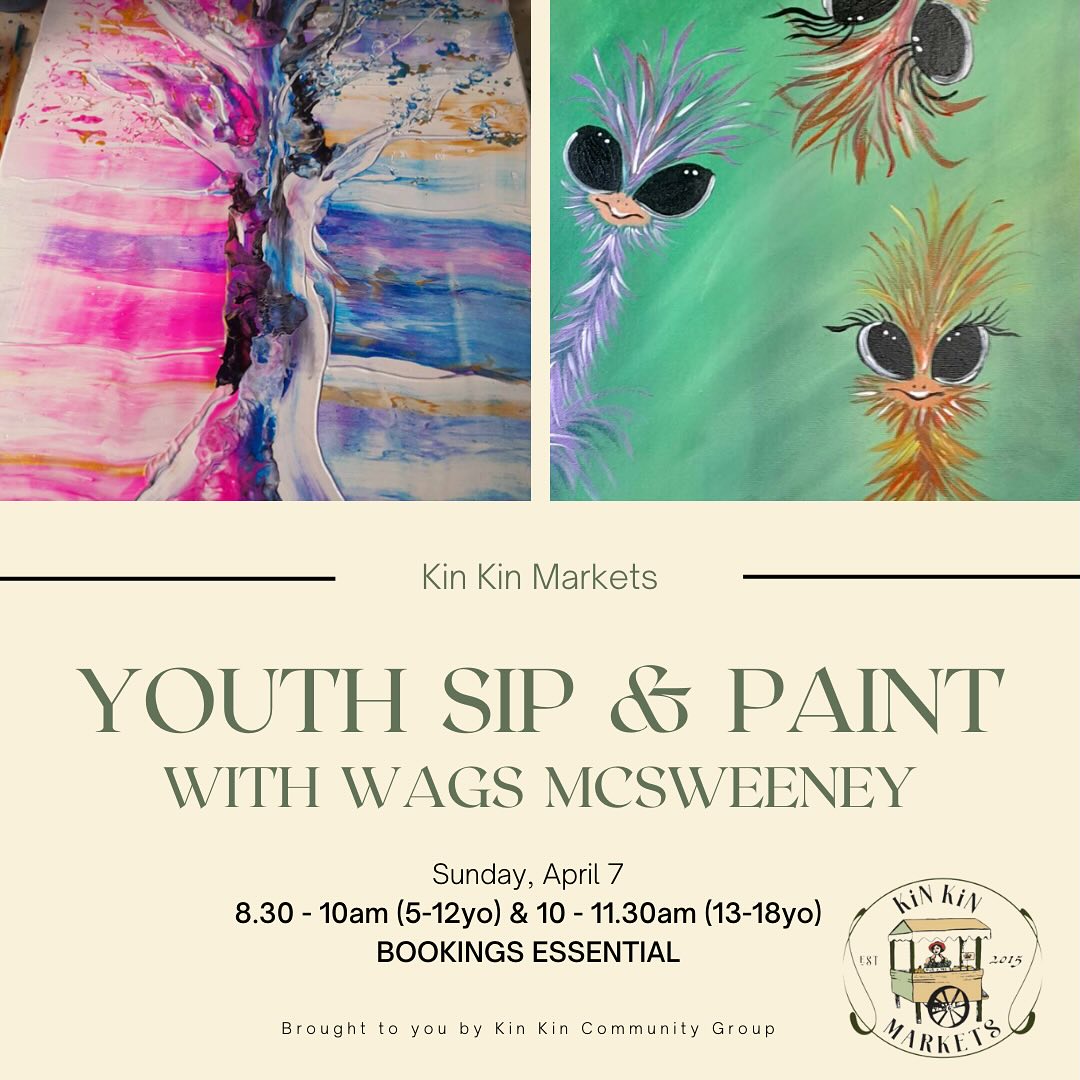 Kin Kin Market - Local artist Wags Mcsweeney and the Kin... | Facebook