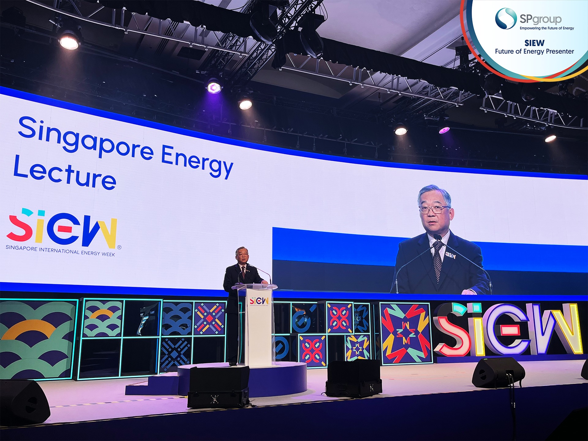 SP Group - At Singapore International Energy Week,...
