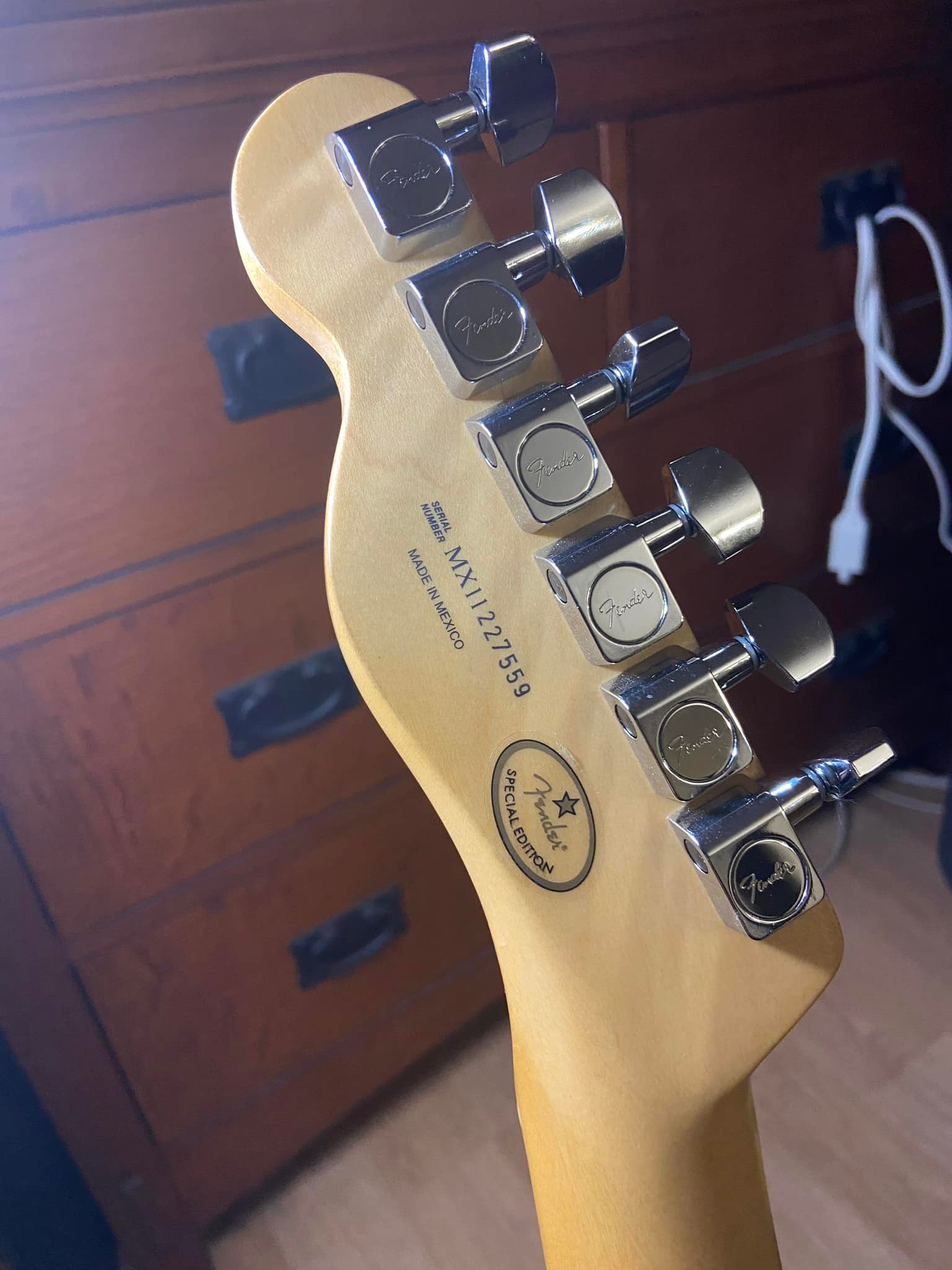 Is this Mexican Fender Special Edition Telecaster genuine?