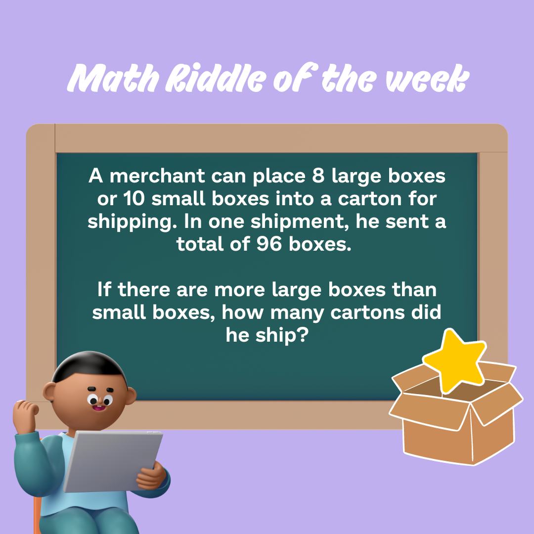 🔢 It’s Math Riddle Friday! Can you... - Prodigy Education