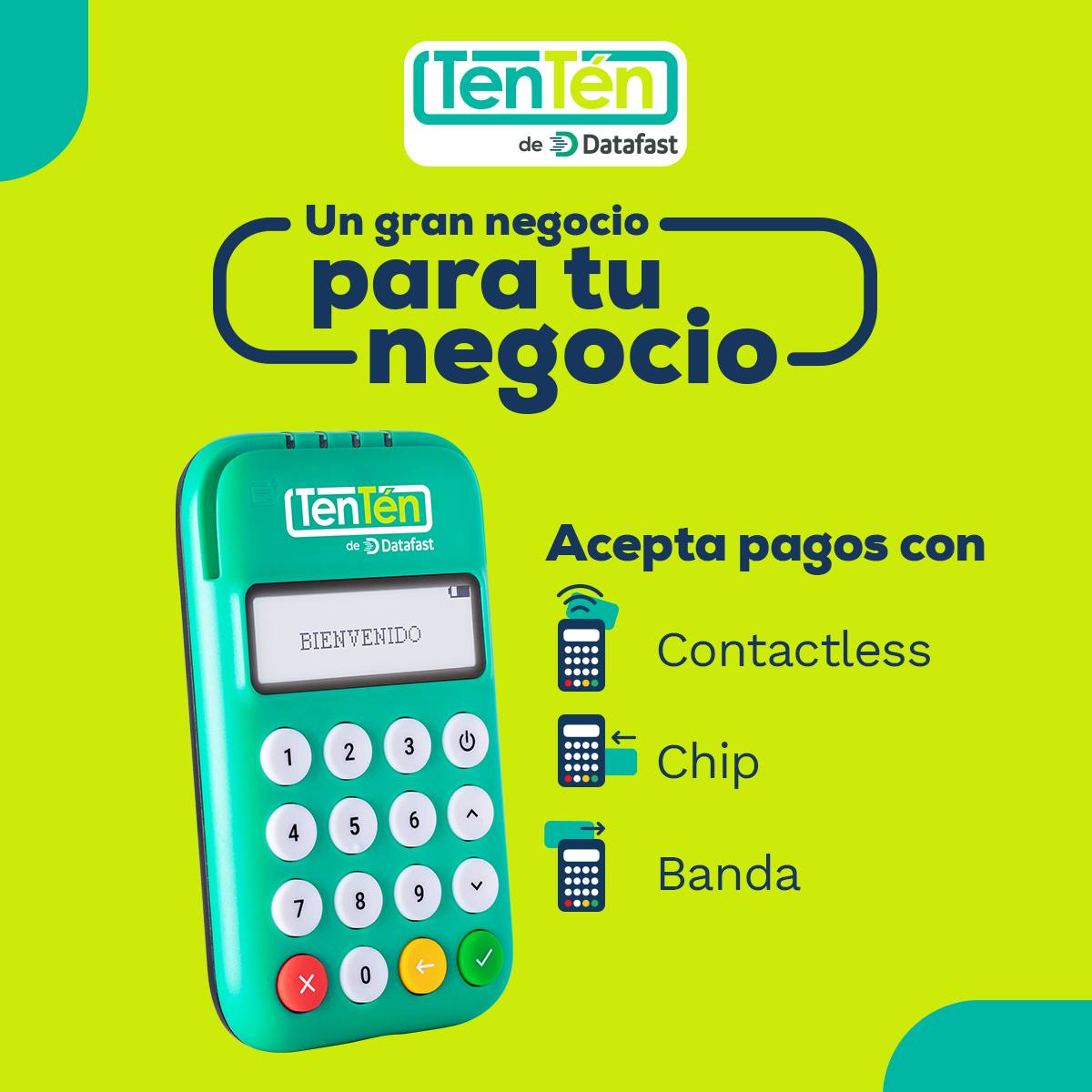 Datafast - ¡El aliado de tus ventas! 🤝 TenTén es el...