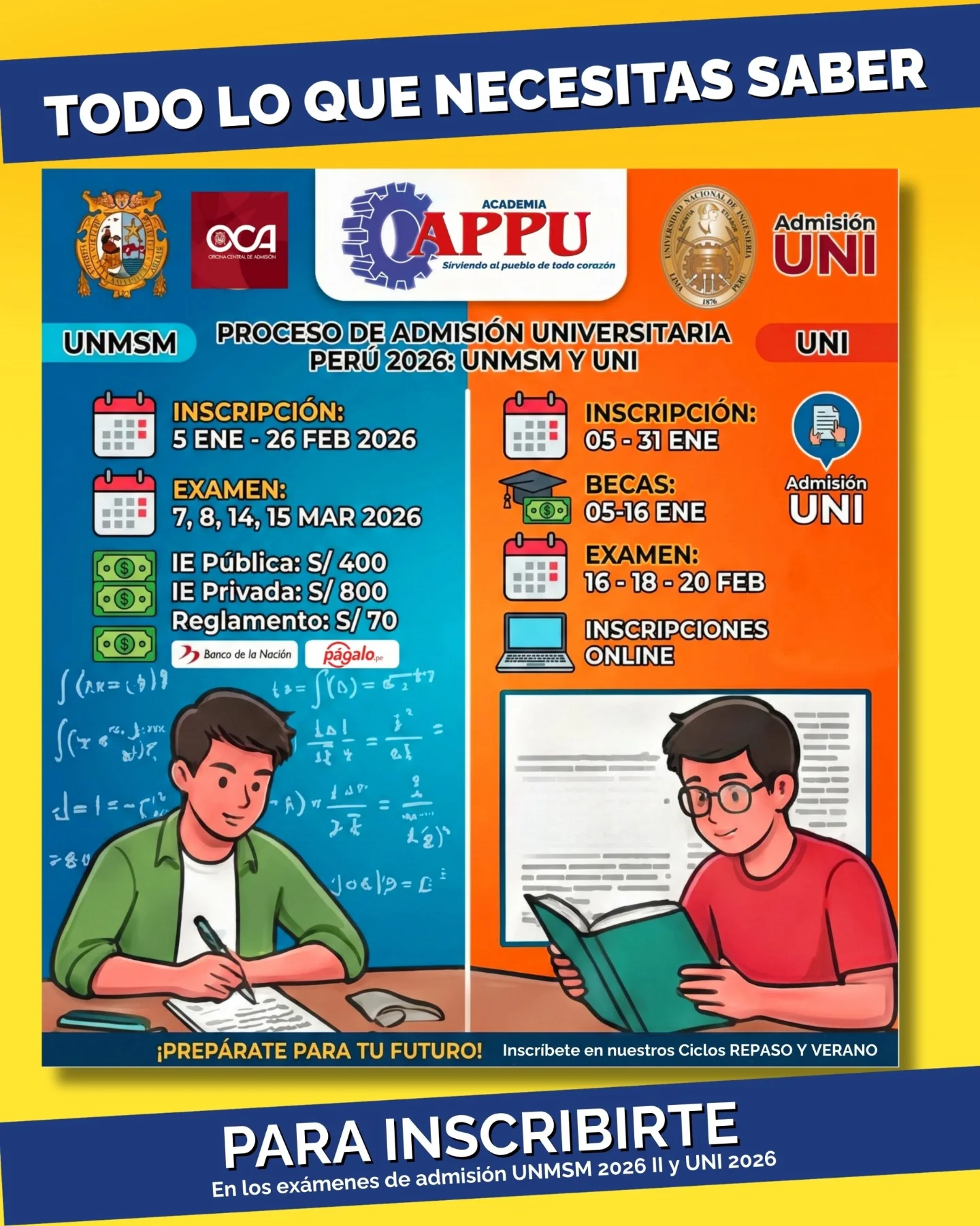 📌 Todo lo que necesitas saber... - Colegios y Academia APPU | Facebook