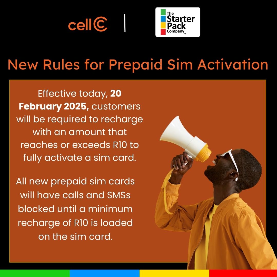 TSPC - The Starter Pack Company - 📢 Important Update for Cell C Prepaid ...