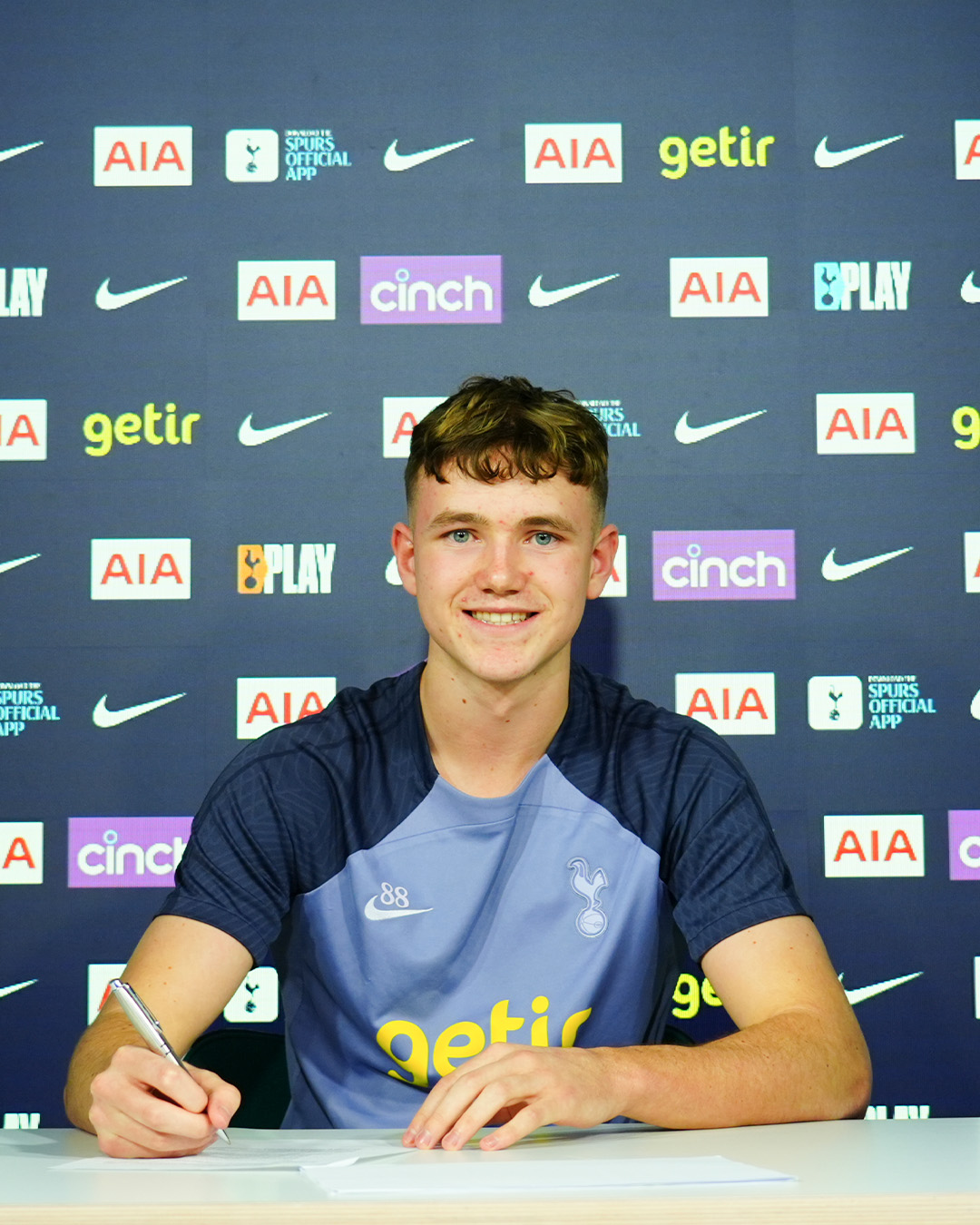 We are delighted to announce that... - Tottenham Hotspur
