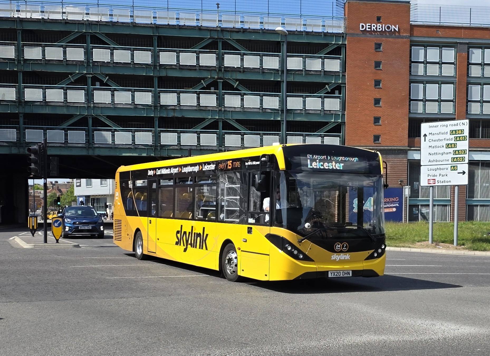 A TrentBarton/KinchBus selection from Derby Bus Station 10/05/25