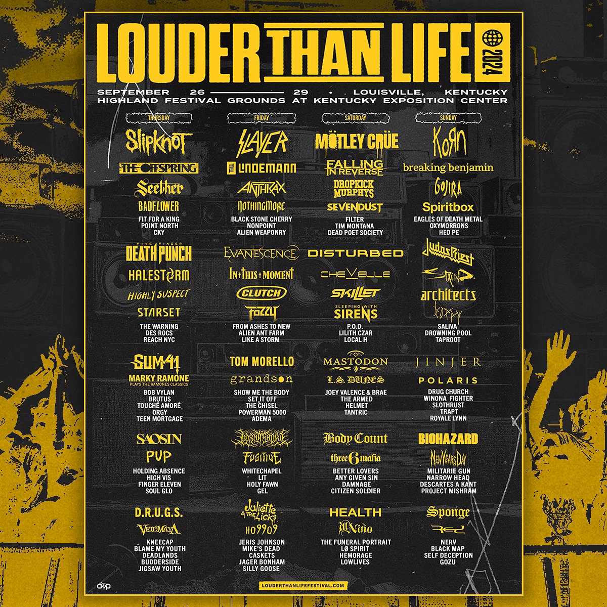 Celebrating the 10th anniversary of Louder Than Life! See you in