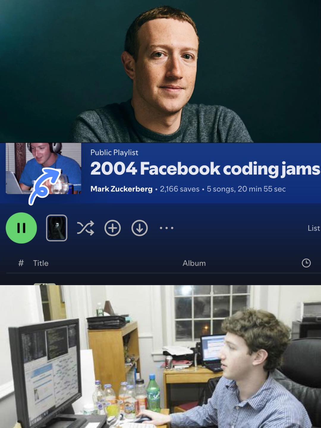 Jarred Jermaine - Mark Zuckerberg has shared a playlist... | Facebook