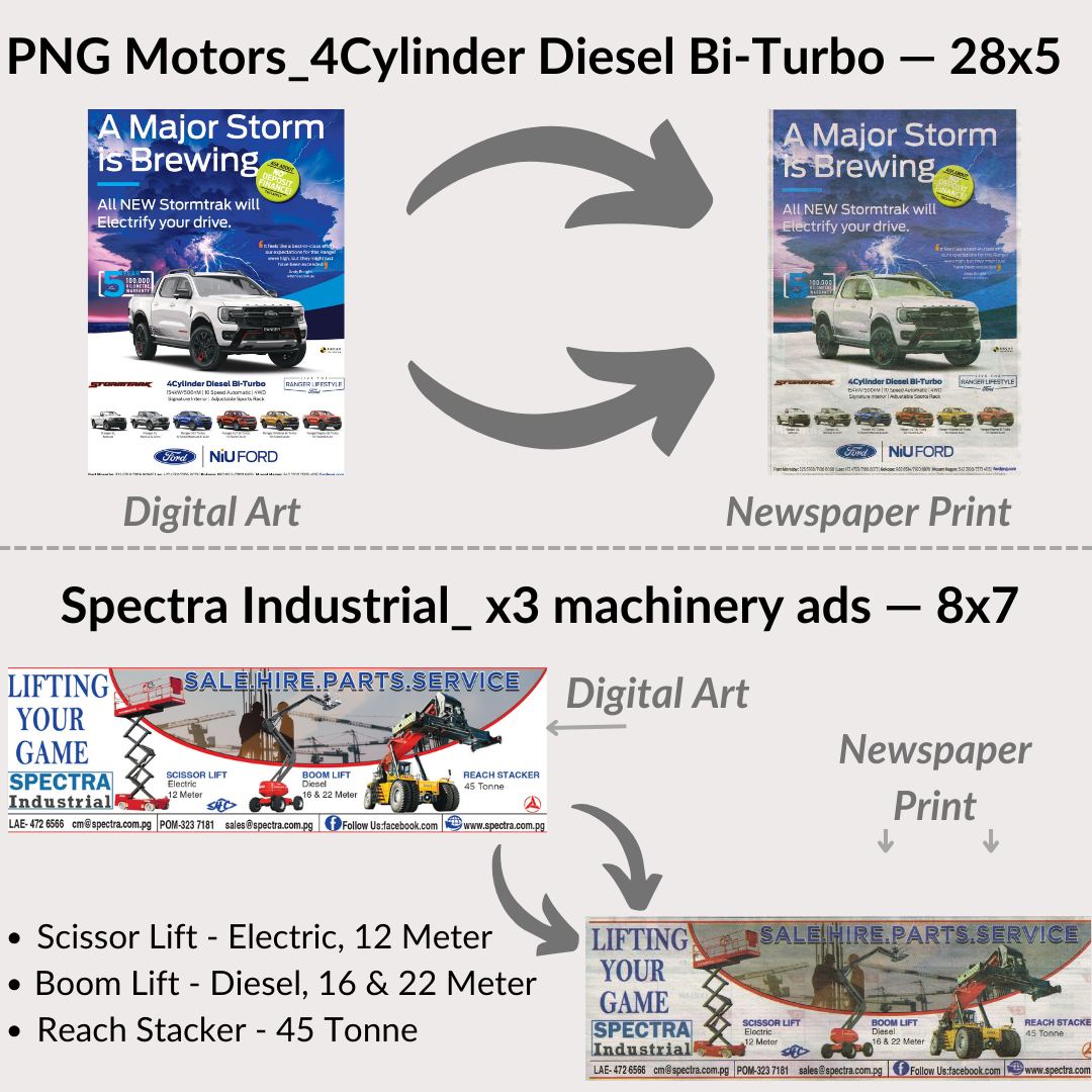 Media - 🚨 Exciting News! 🚨 We’ve placed ads for PNG Motors and Spectra ...