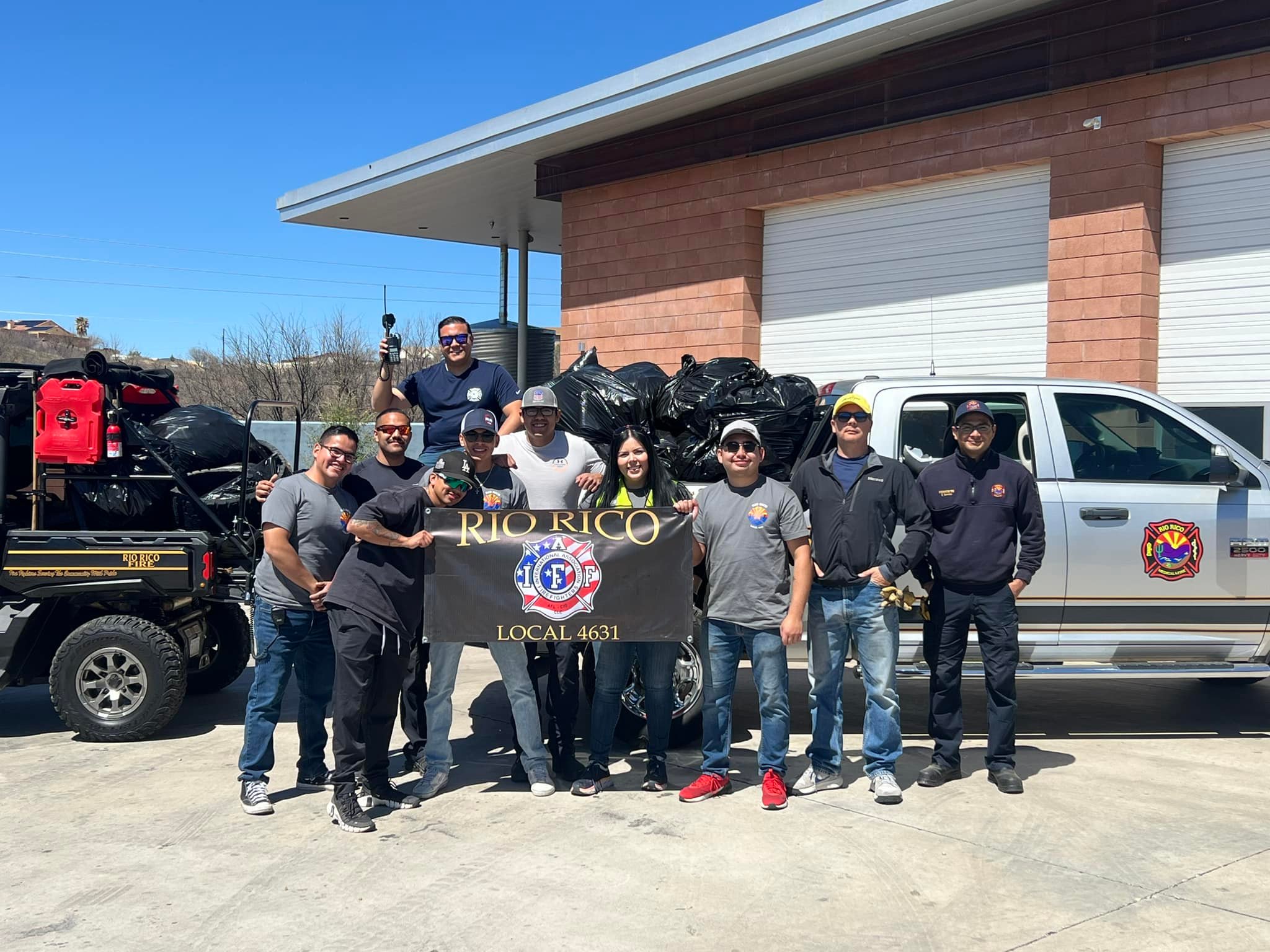 🔥🚒 Rio Rico Firefighters Union 4631 is blazing a trail of community ...