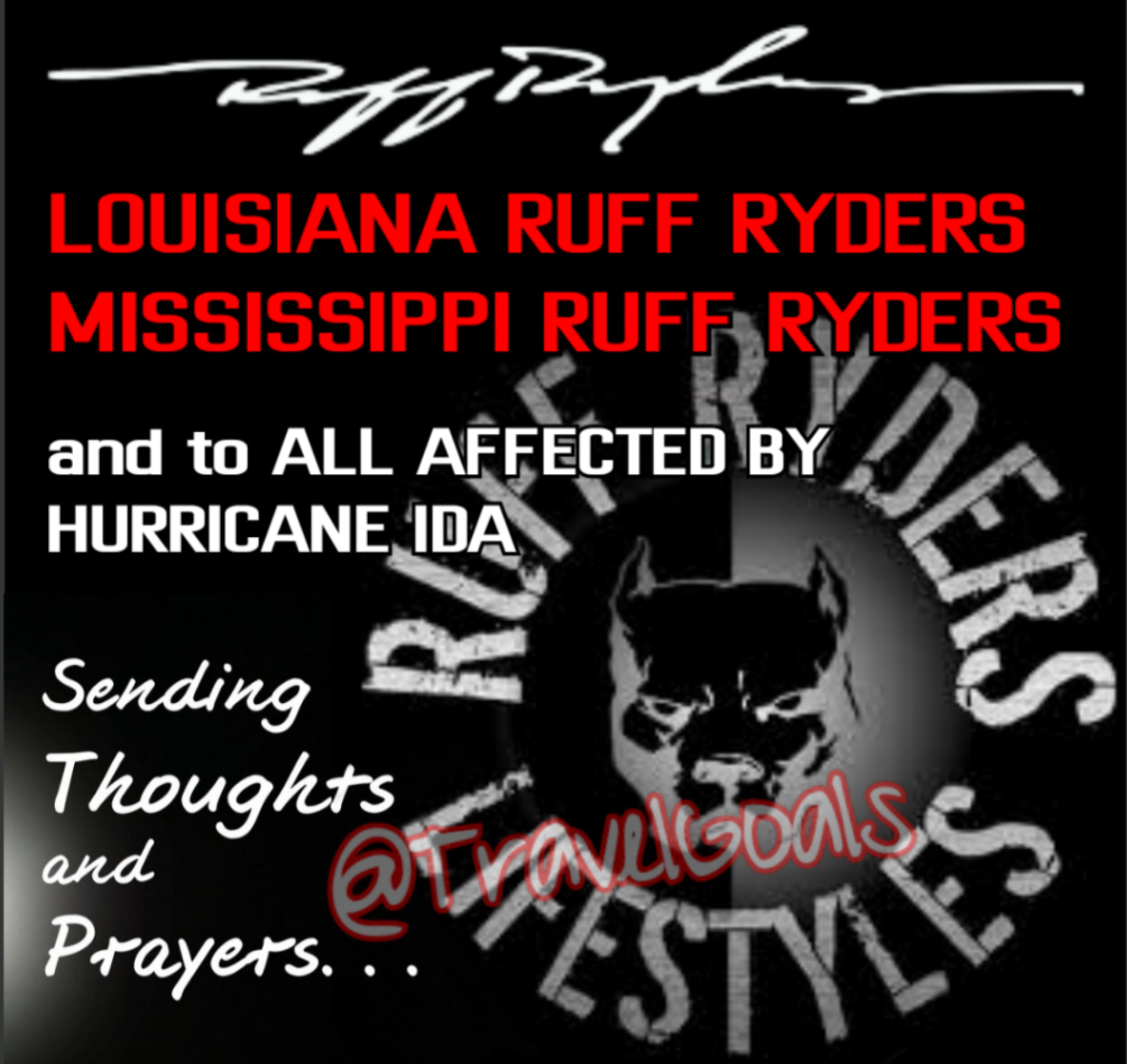 ️💪🏾💯 Today we send... - Ruff Ryder Lifestyles Chapter Events