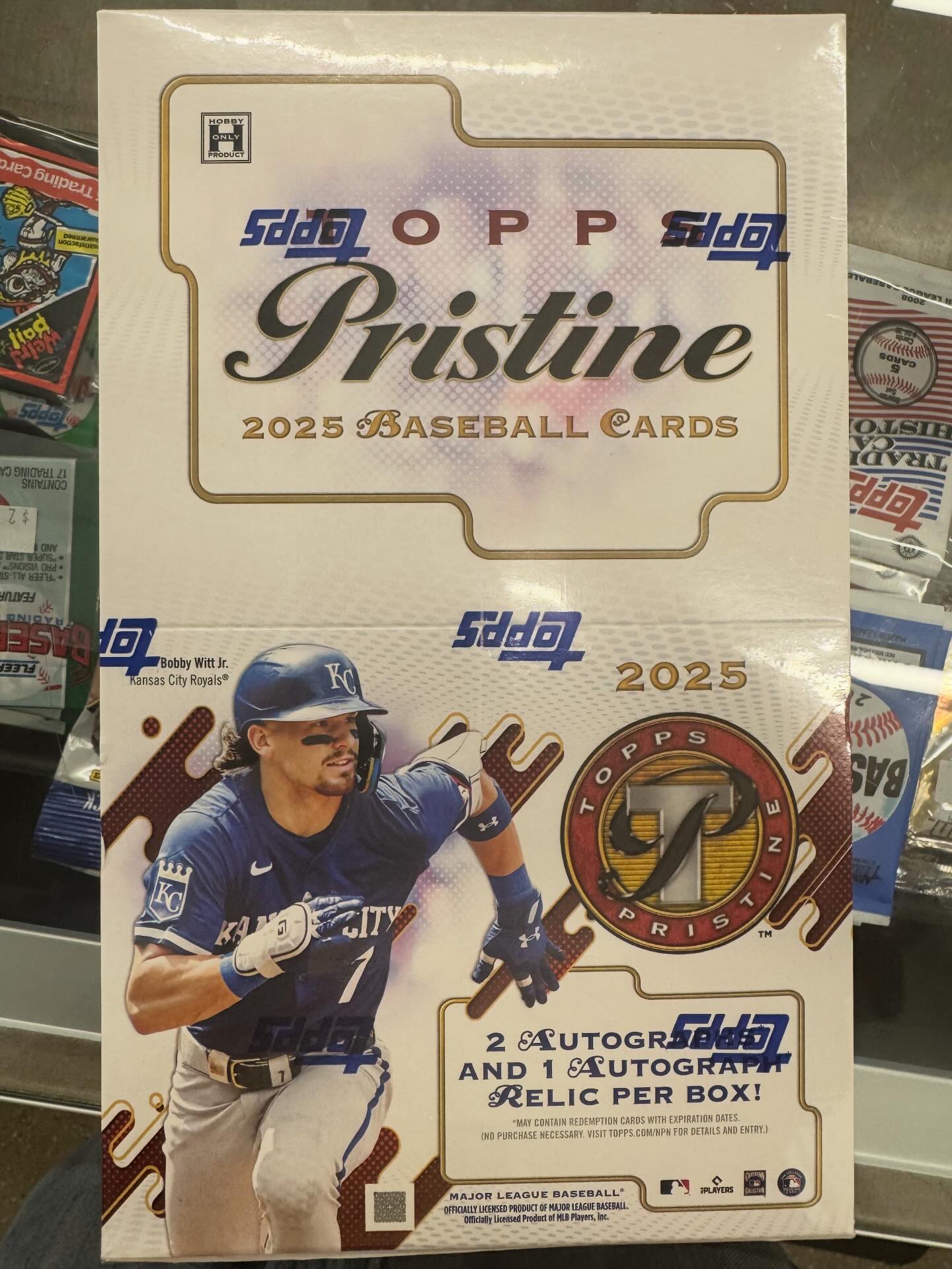 2025 Topps Pristine Baseball Hobby is here & a few new singles for 