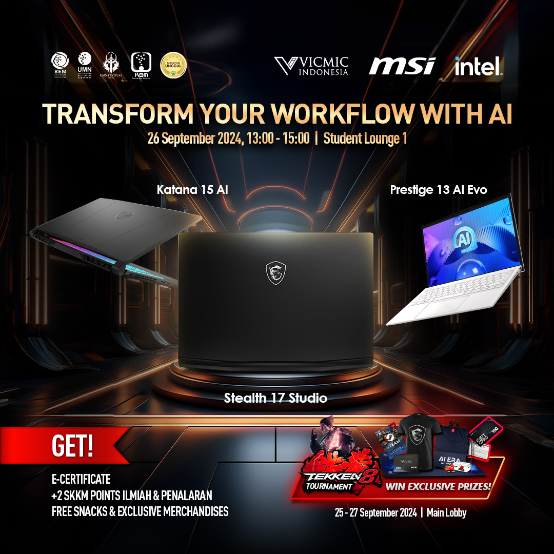 MSI Gaming - Hi warga @universitasmultimedianusantara