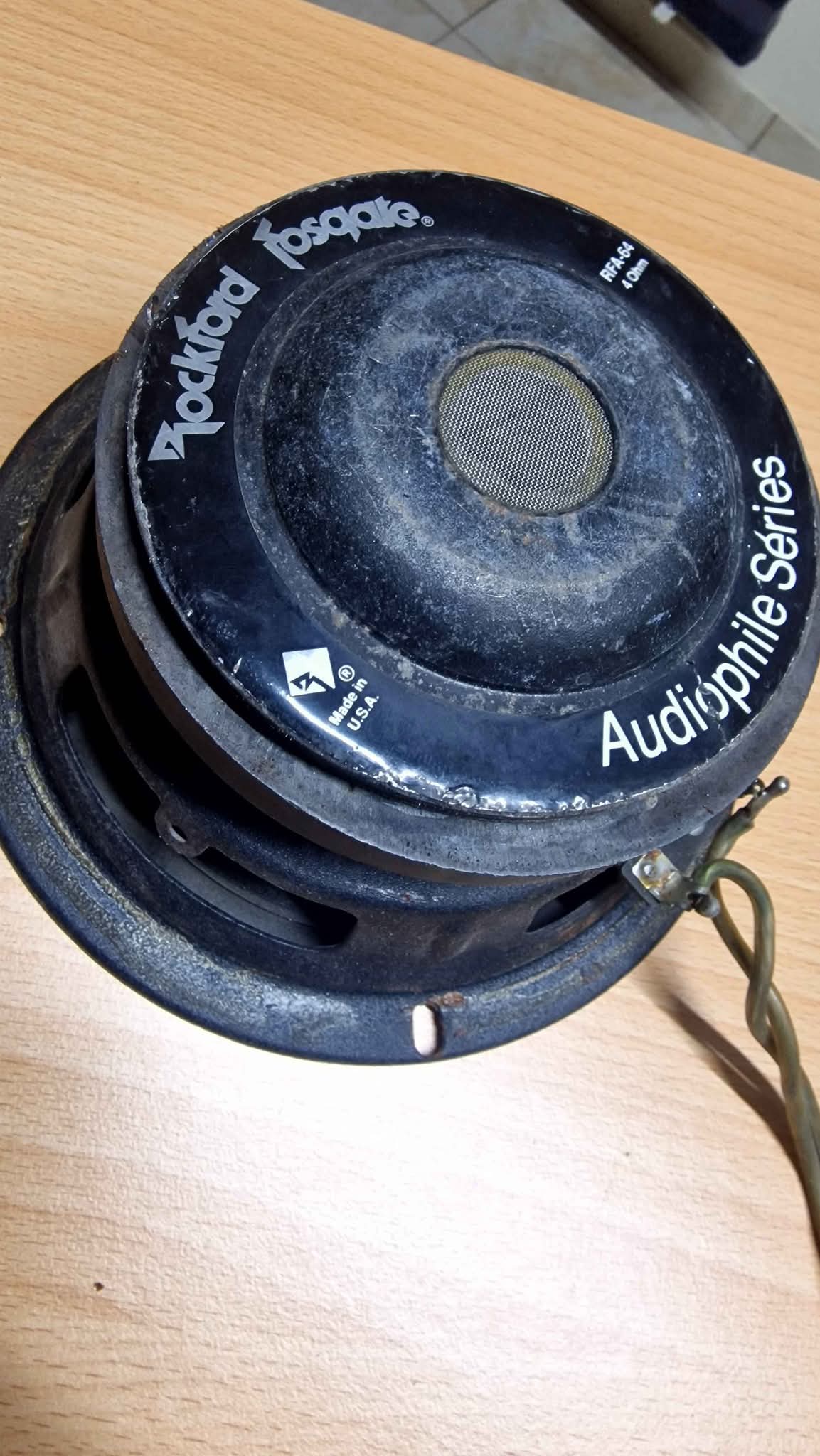 Rockford Fosgate RFA-64 The Punch AudioPhile Midrange speakers