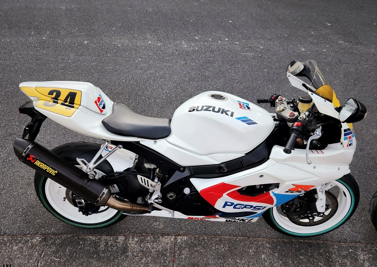 My pepsi tribute schwantz bike #K6 GSXR Gold Coast Australia