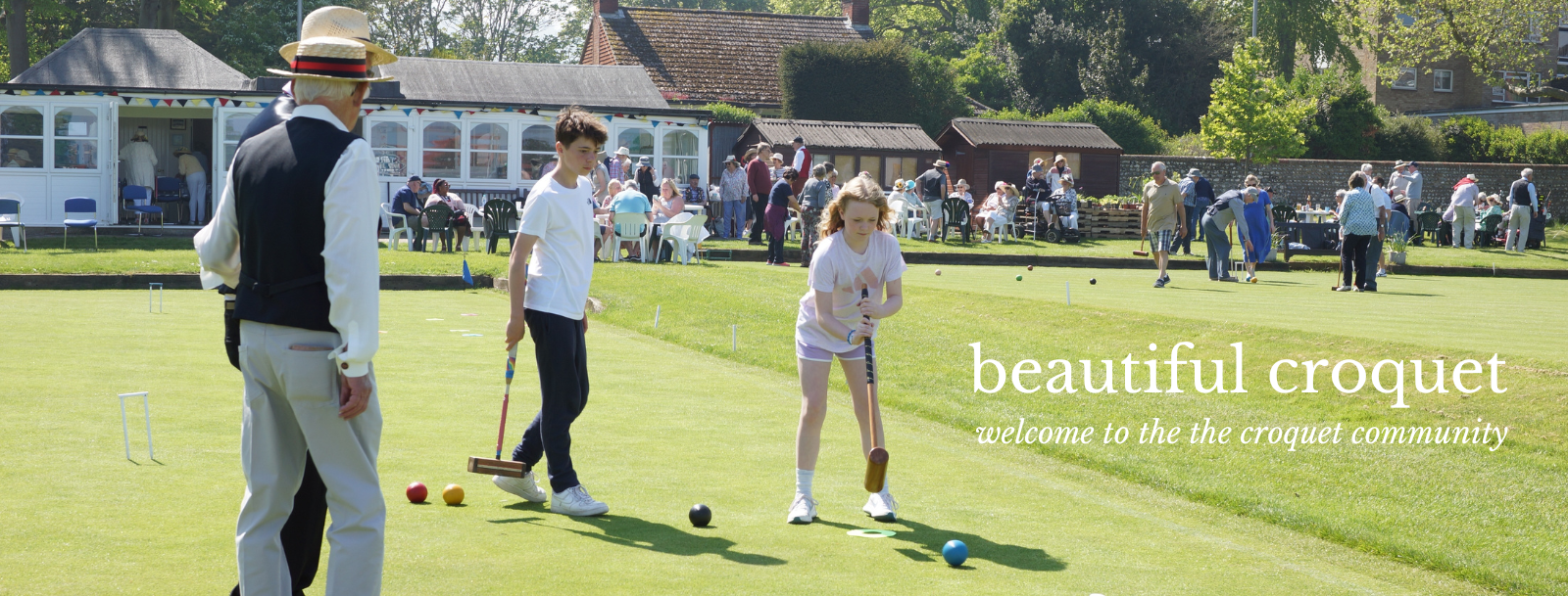 Croquet - The image is from Compton Croquet Club's 125th Celebration ...