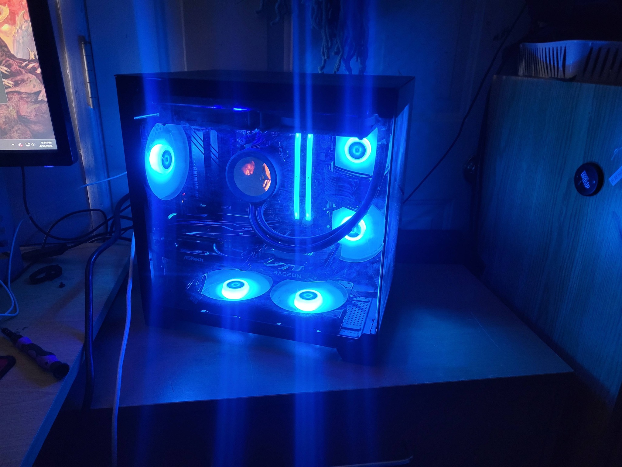 Ryzen 5 7600x gaming pc with rx 6600