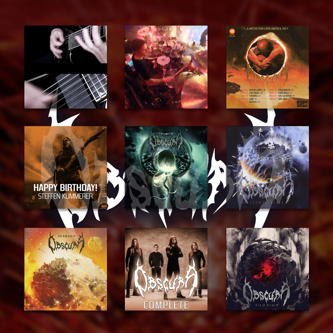 Obscura - Thank you for your support in 2023, for coming to our shows ...
