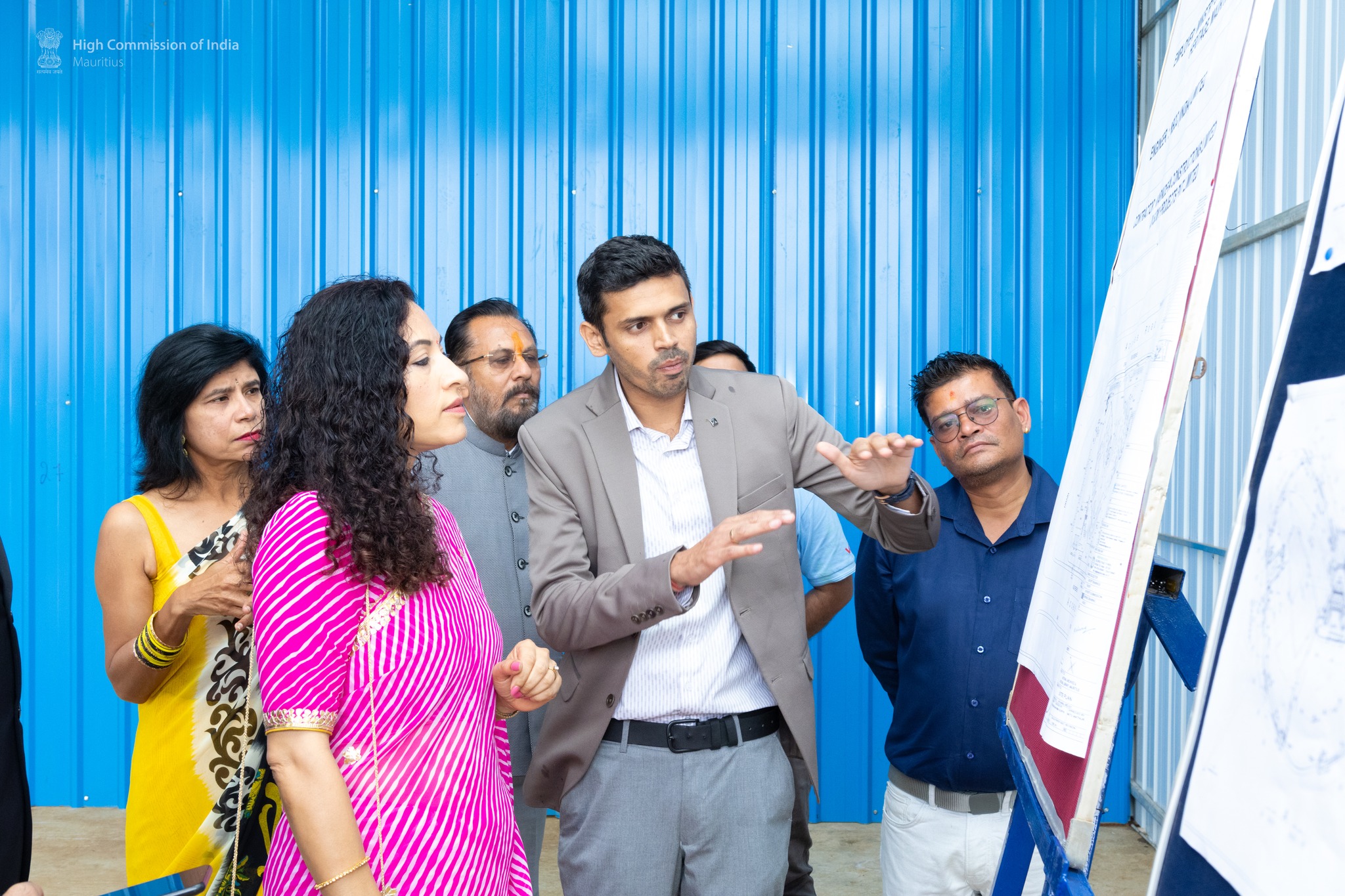 A Foundation Stone Ceremony for the construction of the National ...