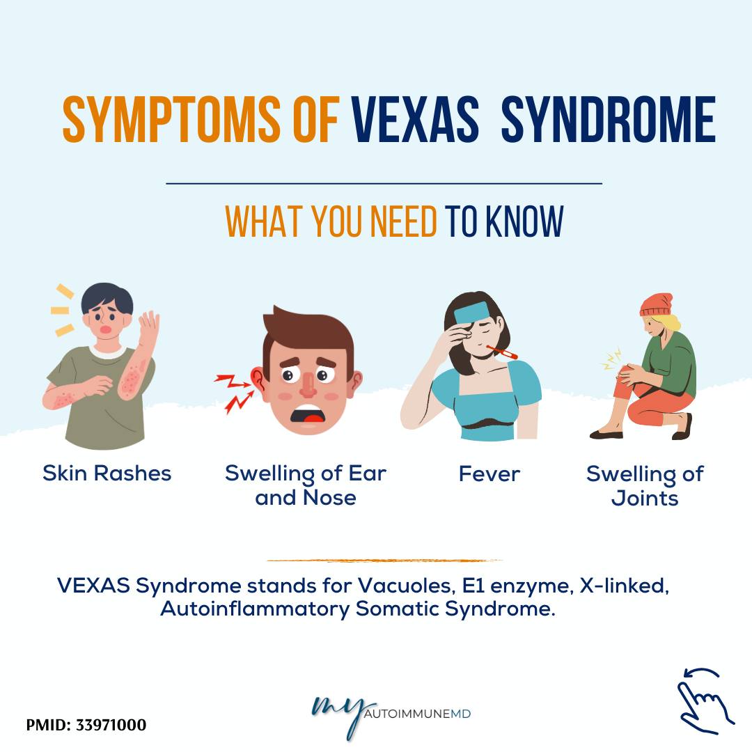 MYAutoimmuneMD - VEXAS syndrome is a serious and advancing... | Facebook