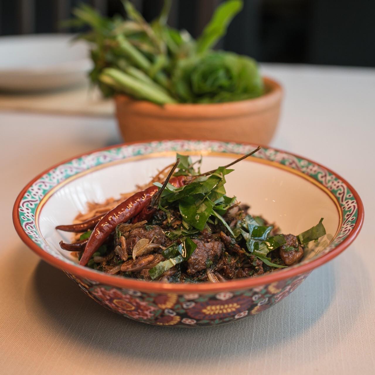ลาบคั่วนกพิราบ... - AKKEE Thai Delicacies & Tasting Counter