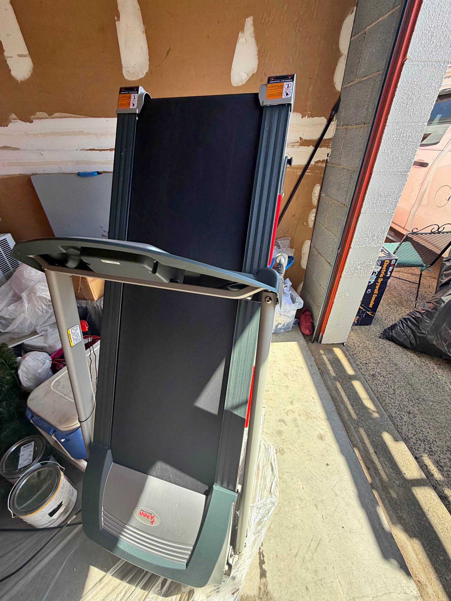 Treadmill—like new. I'm selling it because I don't have the space ...