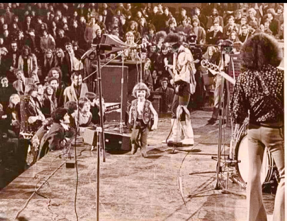 Jimi Hendrix was on stage at the Royal Albert Hall, London, in