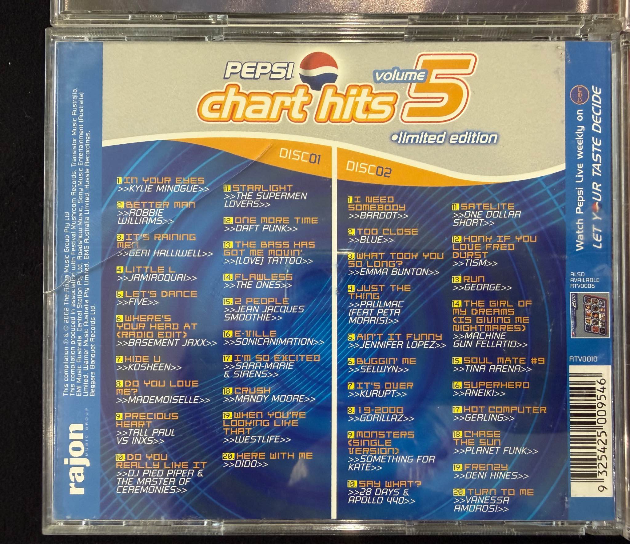 Ultimate 2000s CD Collection - 6 Albums / 9 Discs (So Fresh & Pepsi ...
