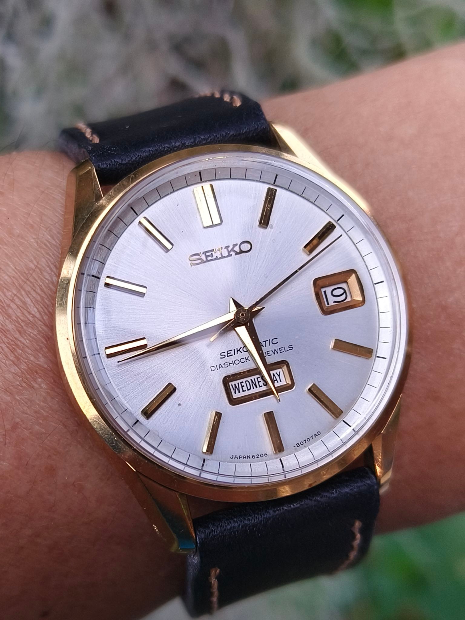 Seiko - Seikomatic Weekdater Diashock 26 Jewels - 6206-8040