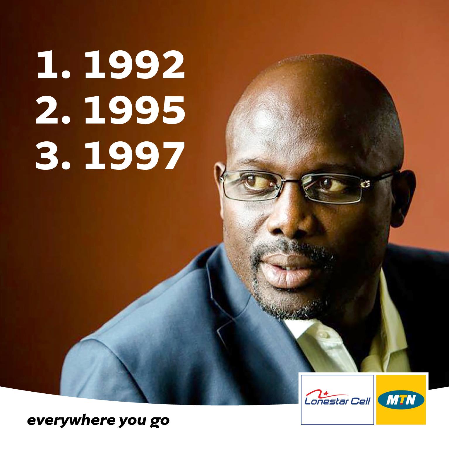 When was our president, George Weah... - Lonestar Cell MTN | Facebook