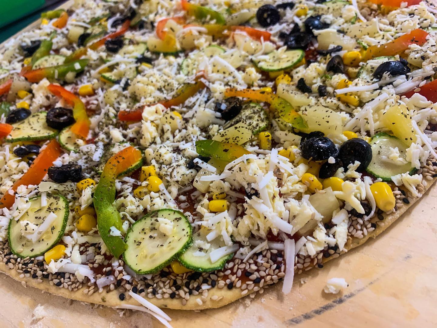 Rincón Veggie - El antes y después de una pizza “Go vegan”...