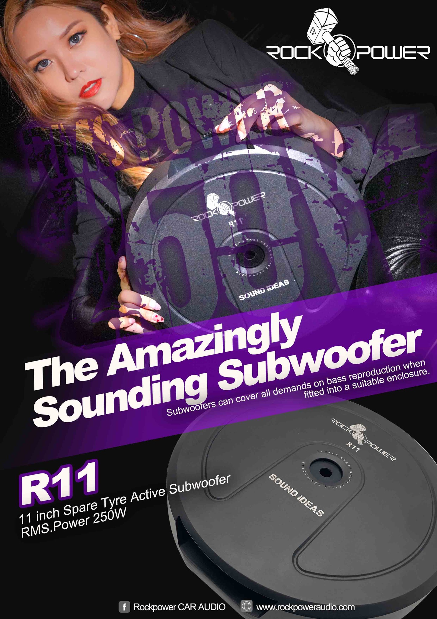 The Amazingly Sounding Subwoofer... - Rockpower CAR AUDIO