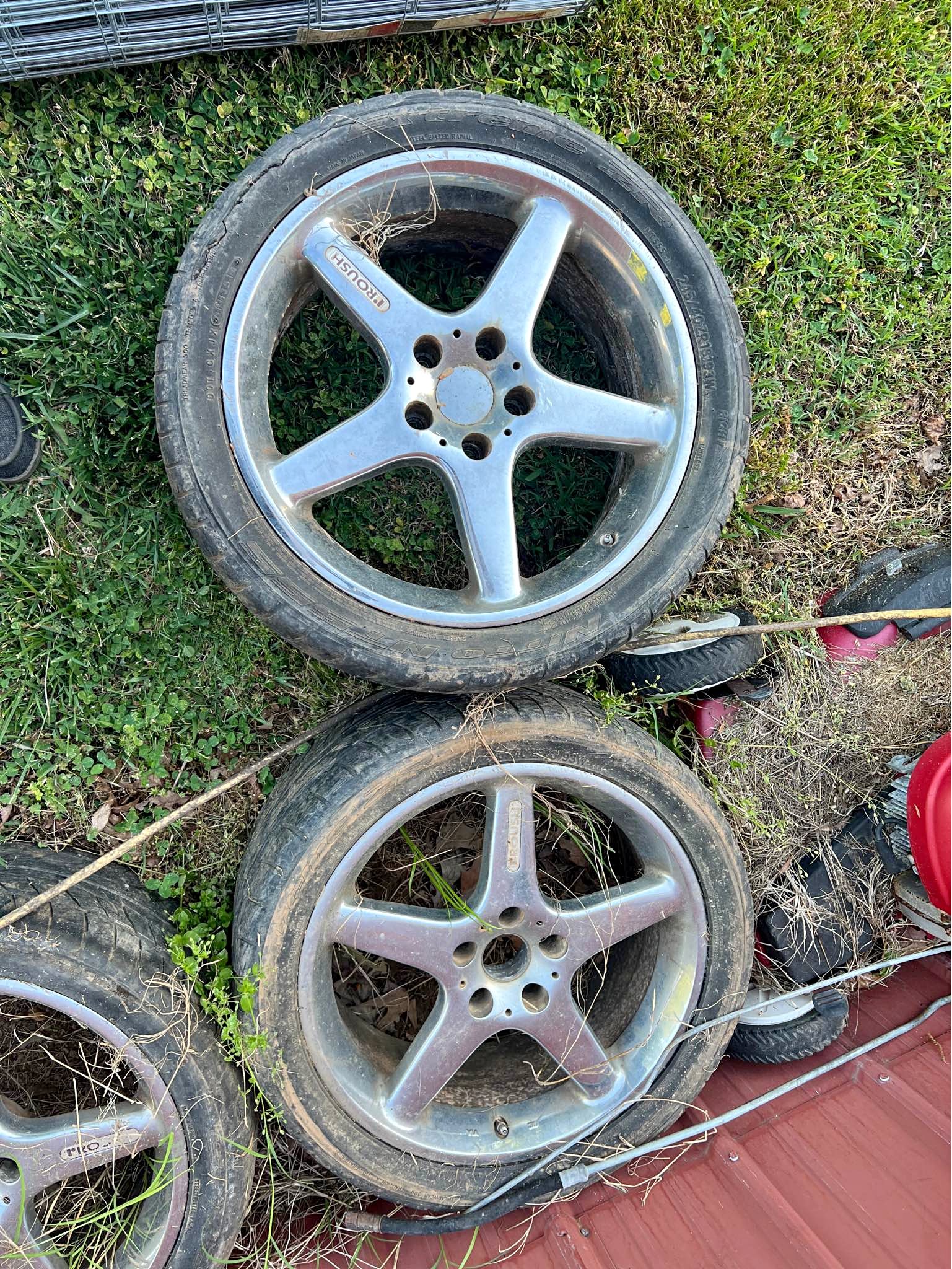 Ford Mustang Chrome Cobra R Wheels and Tires - Car Wheels, Tires ...