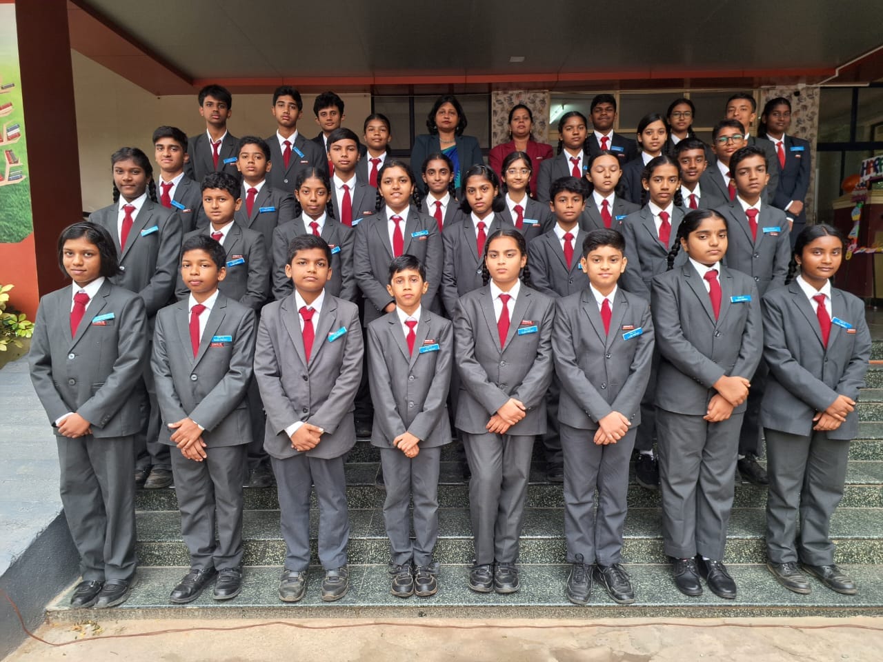 Deva - Class Prefects for Grade VI to XII were awarded with badges for ...