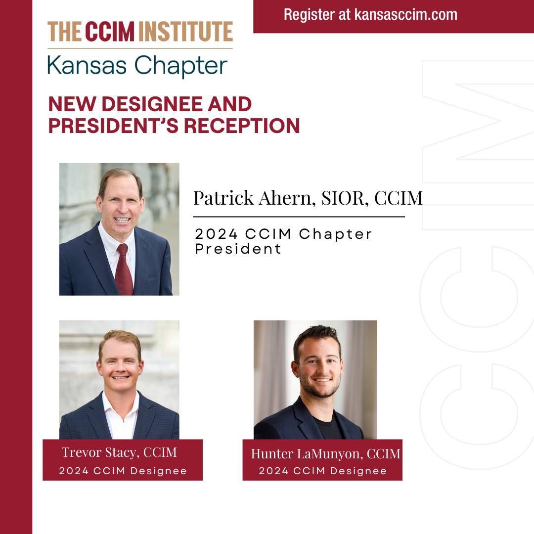 Kansas - Join us for the Kansas CCIM Chapter New Designee and President ...