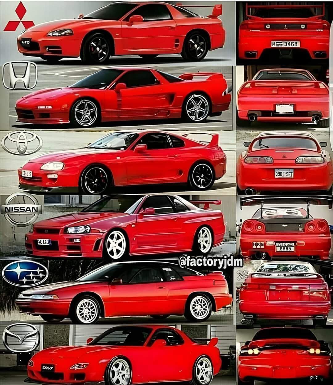 Mitsubishi 3000GT vs GTO comparison