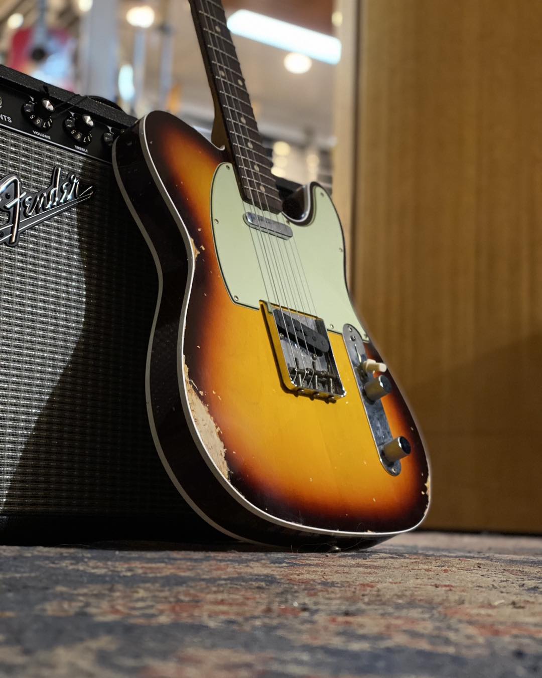 1972 is back with this beautiful '72 Tele Custom in black! All