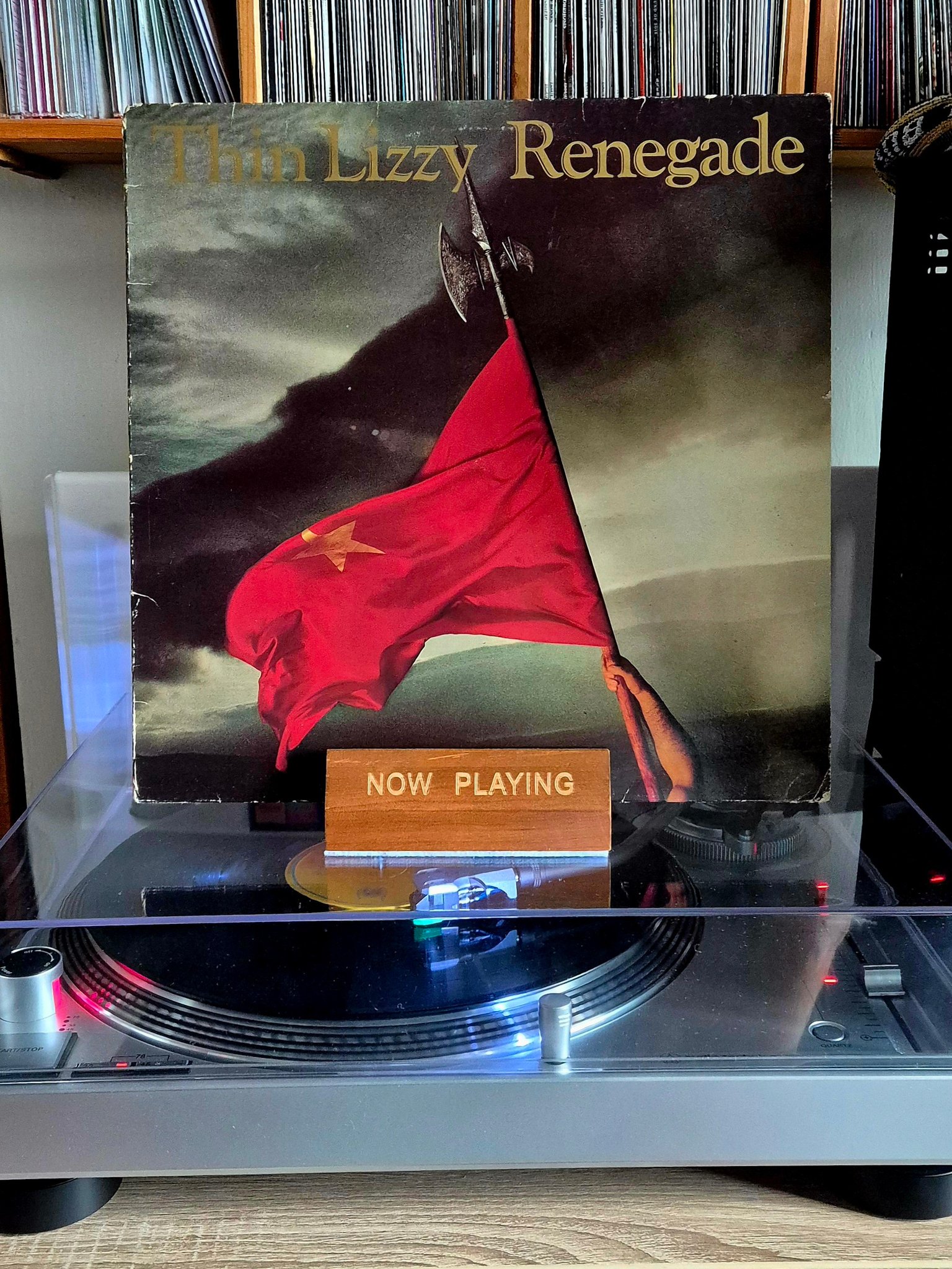 Released on this day in 1981, Thin Lizzy - Renegade. Very