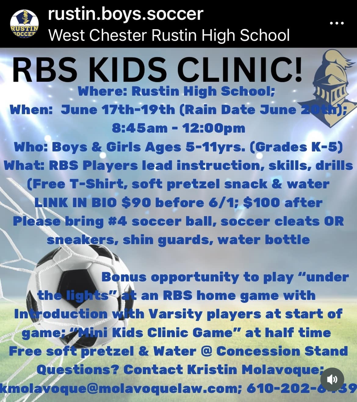 WC Rustin Boys Soccer