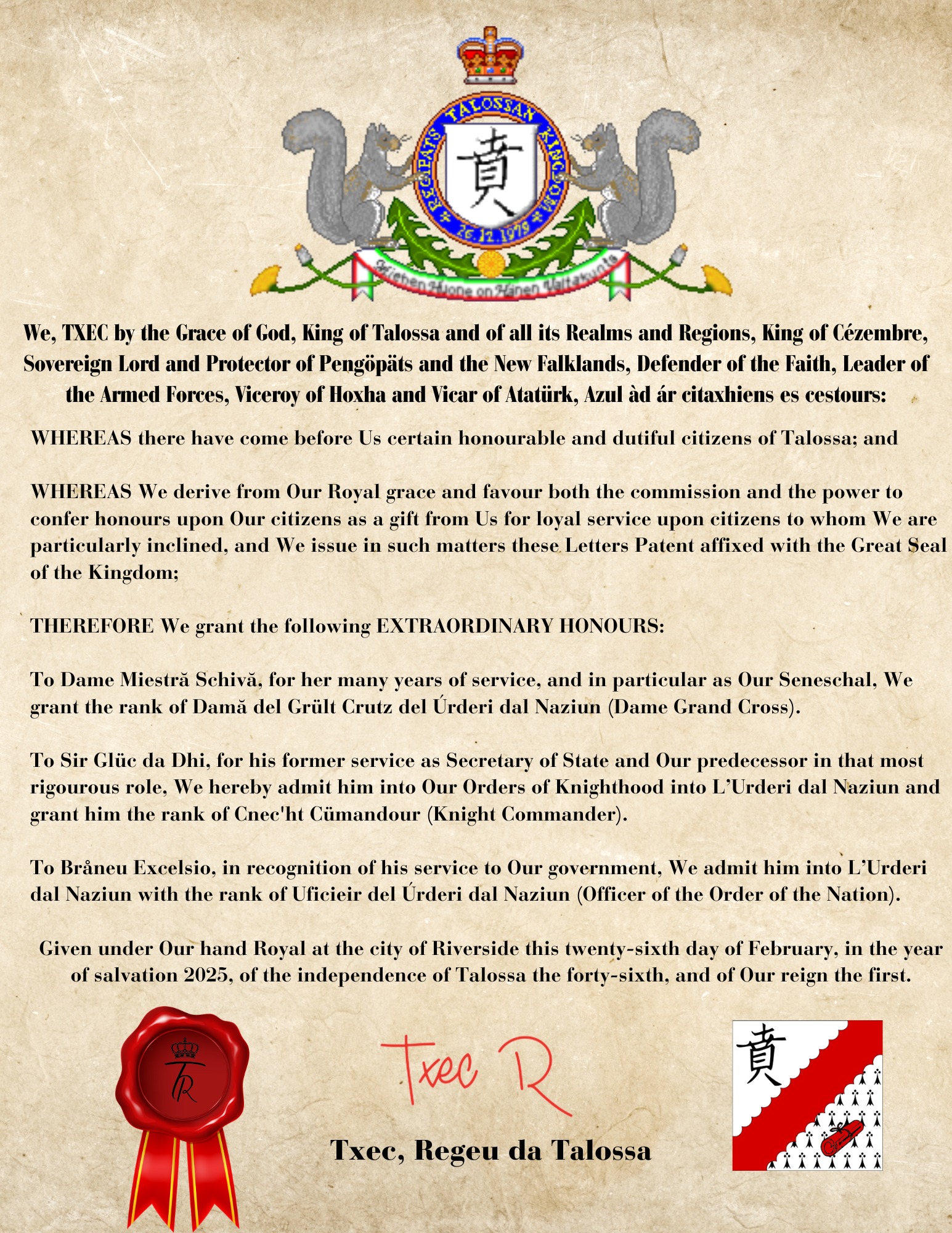 The Kingdom of Talossa